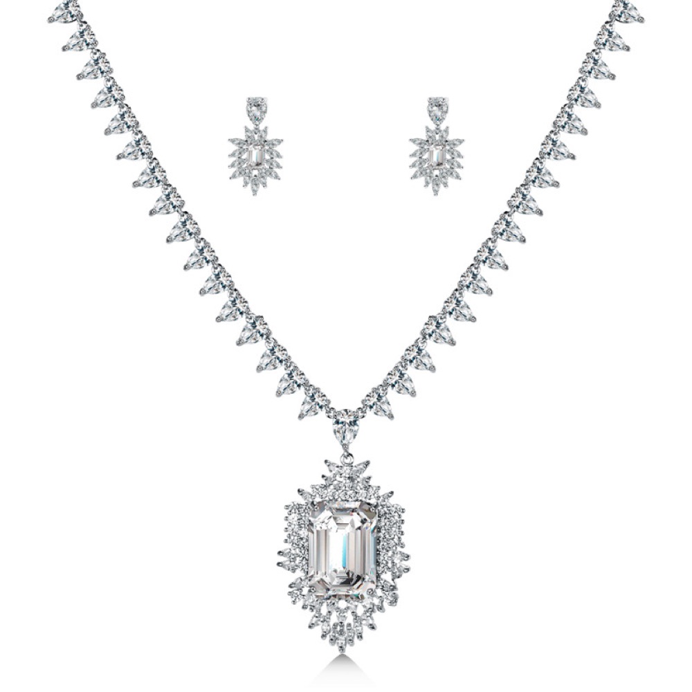 Hero Emerald-Cut Formal Set