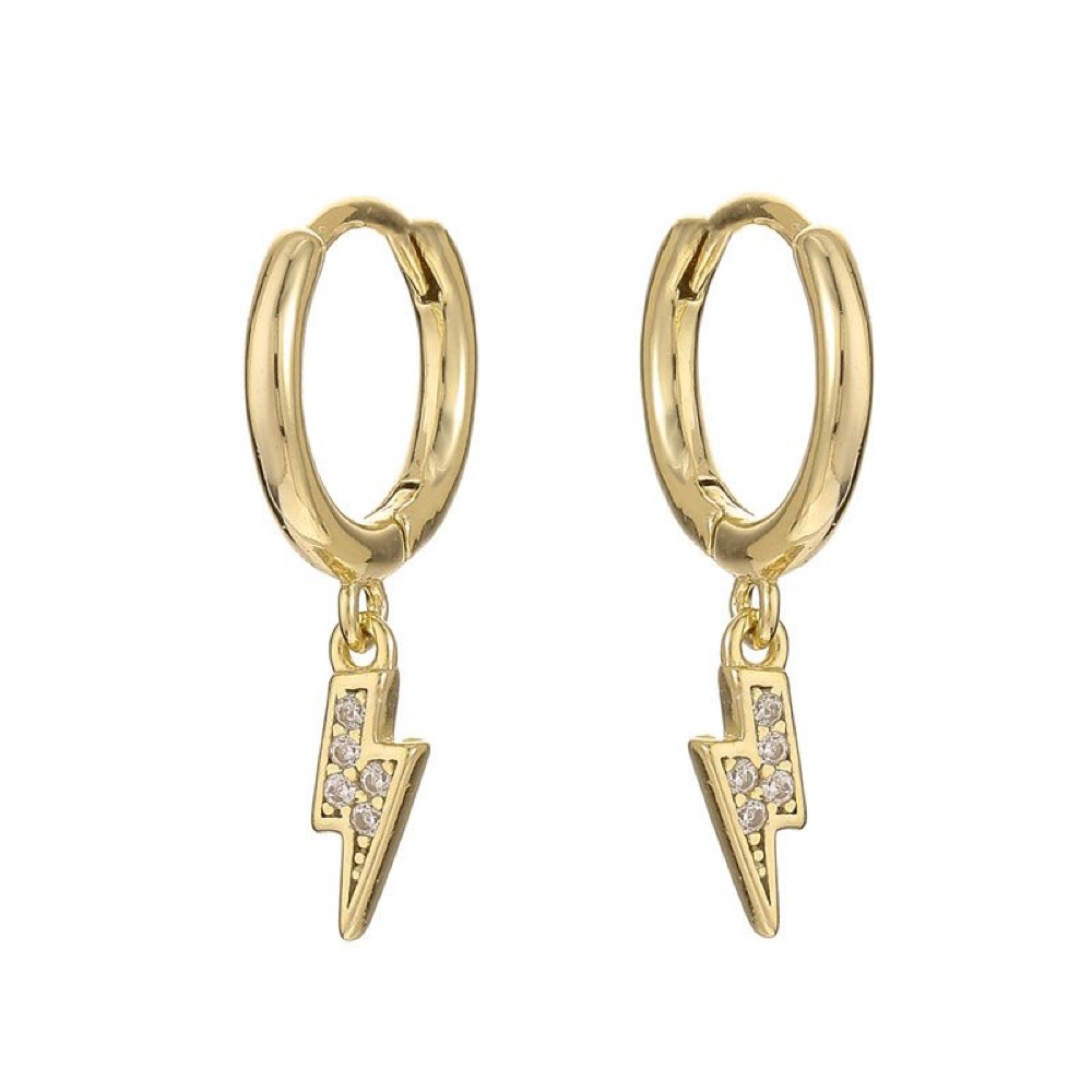 Homecoming Crystal Hoop Earrings